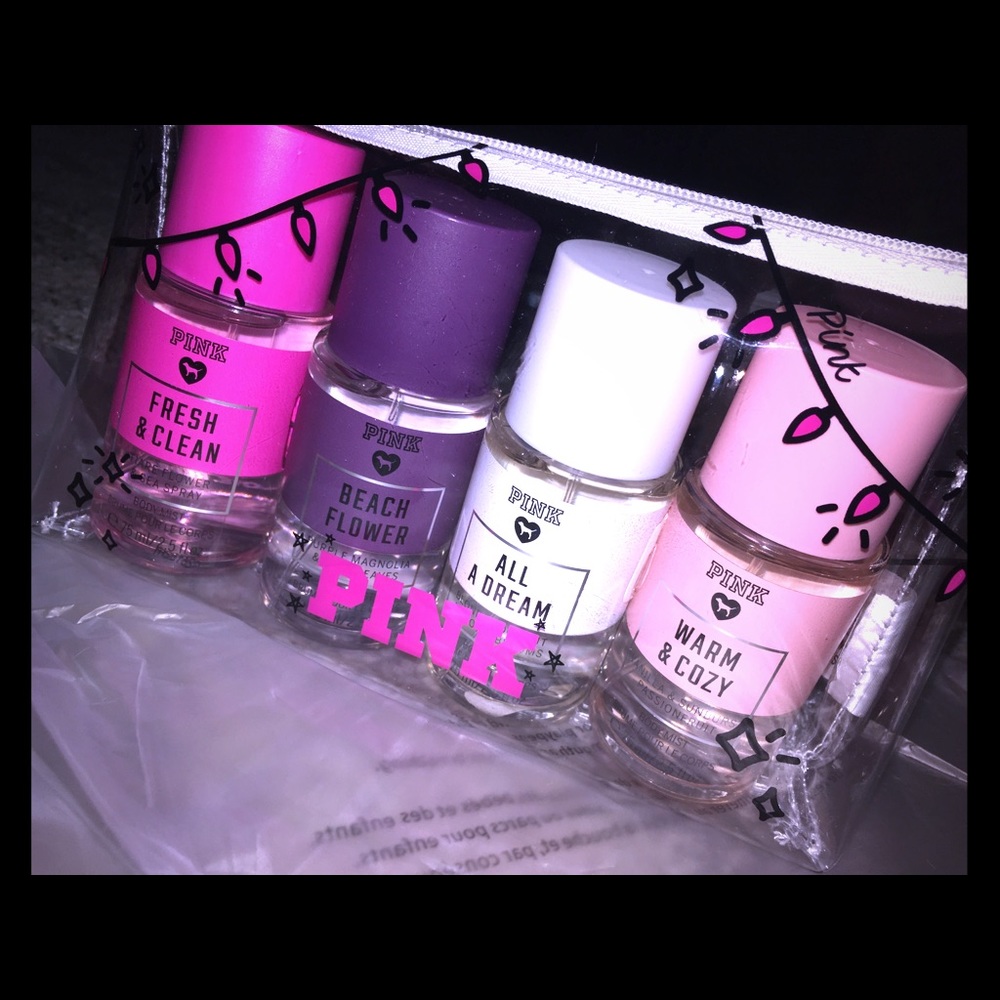 Victoria’s Secret Pink 4pc mini sprays